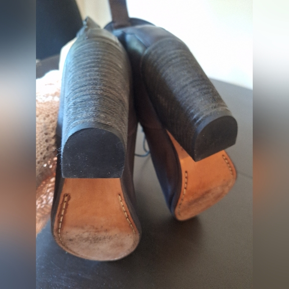 Rag and Bone lace up leather boots - Picture 10 of 13